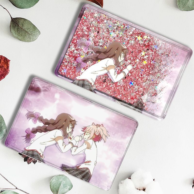 魔法少女小圆鹿目圆晓美焰流麻流麻流沙砖亚克力立牌周边同人谷子 - 图3