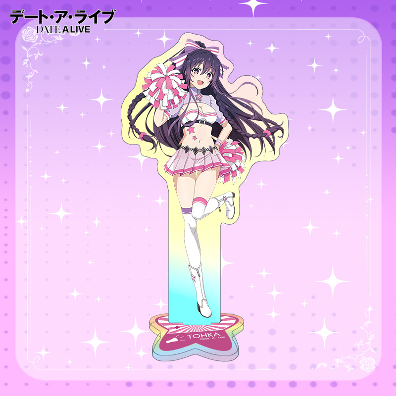 约会大作战星宫六粲琴里鸢一折纸拉拉队员同人谷子亚克力立牌周边 - 图1