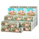 Manhua Little Man Bear Shiba Inu style tissue paper 280 sheets/large pack household affordable hand wipes facial tissue cleaning toilet paper