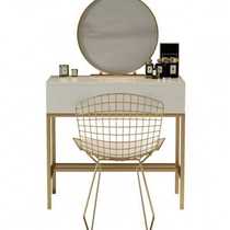 New Products Nordic Modern Minimalist Hotel White Solid Wood Makeup Terrace Nets Red Ins Wind Bedroom Single Dressing Table O