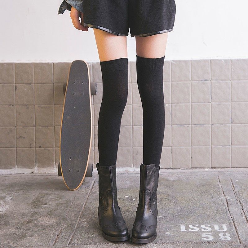 压力瘦腿袜子女中筒小腿袜黑色高筒过膝长袜半截及膝长筒网红,淘宝优惠券,粉丝福利购,淘宝优惠卷