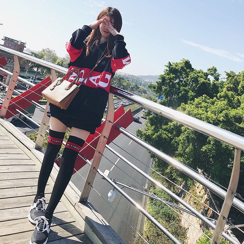 压力瘦腿袜子女中筒小腿袜黑色高筒过膝长袜半截及膝长筒网红,淘宝优惠券,粉丝福利购,淘宝优惠卷