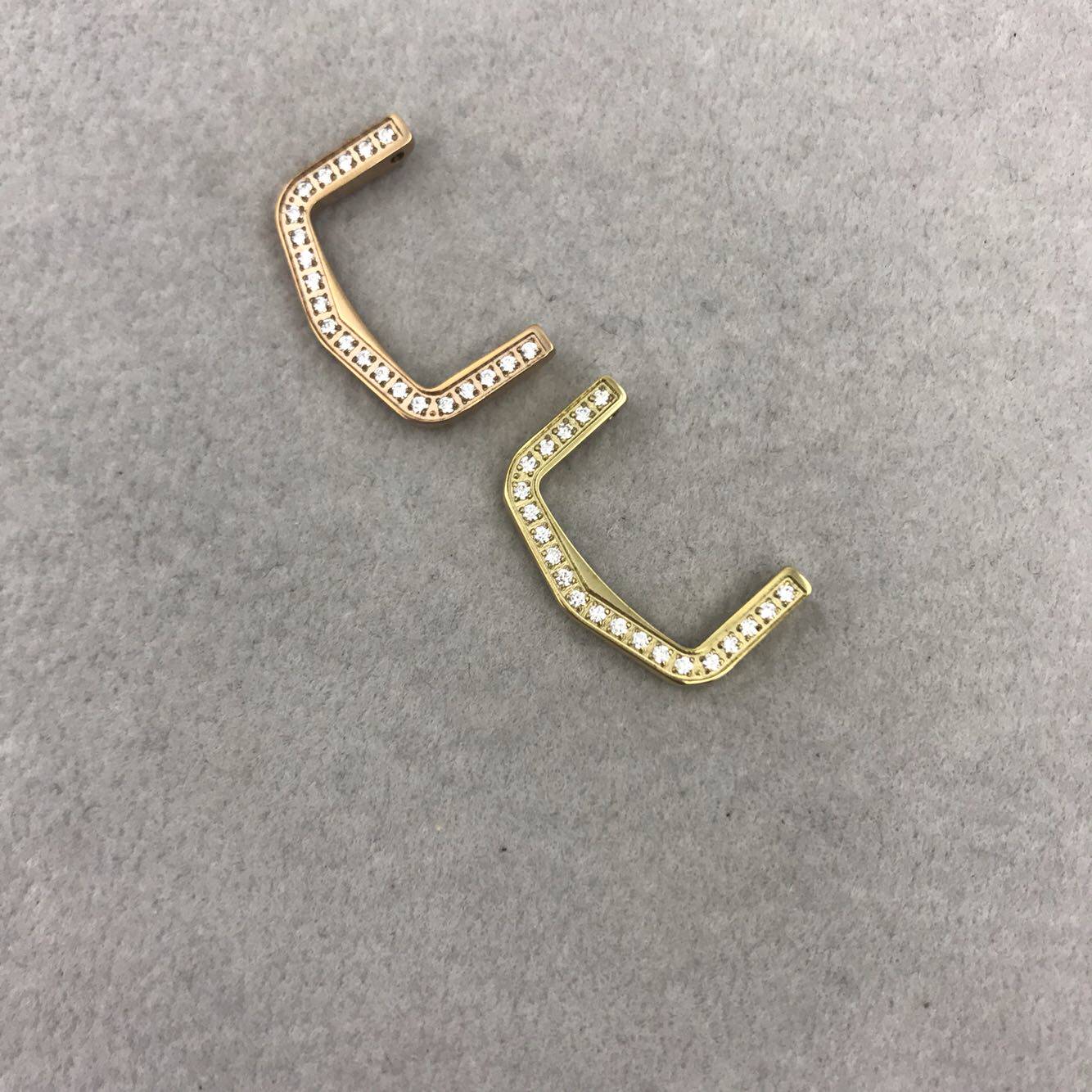 梦诗纯适配芝柏积家萧邦手表表扣 梦诗纯手表配件