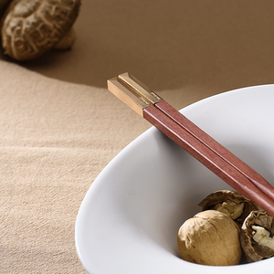 张小泉箸福红檀木筷子无漆无蜡实木防滑高档餐具食品接触用家用筷