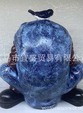 倒立矮人装饰品摆件设计花园侏儒