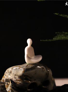 创意陶瓷流水器新中式流水喷泉