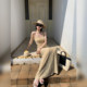 ສິບສາມ Porridge Chunhe Jingming jacquard sexy hip-hugging temperament waist slimming sleeveless suspender backless dress ສໍາລັບແມ່ຍິງ