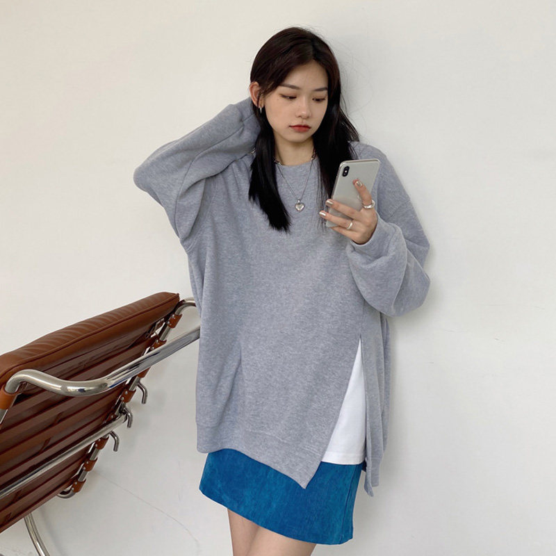 罗莱妃克莱因蓝复古高腰a字裙短裙 罗莱妃半身裙