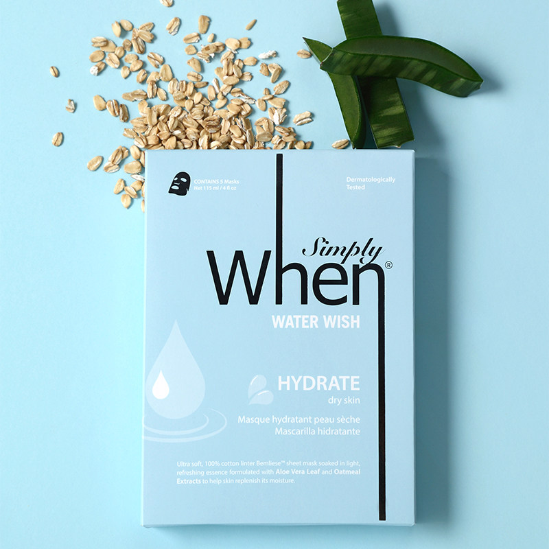 when冰雨灵嫩肤补水男女护理面膜 when雯贴片面膜