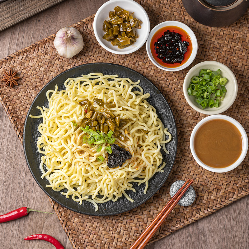 美玉免煮热干面武汉特色早餐速食拌面方便面宿舍冲泡即食非油炸面