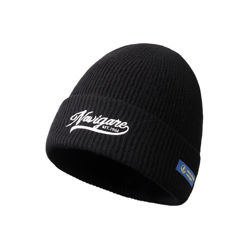 [纯羊毛]NAVIGARE意大利小帆黑色针织帽毛线男冬季新款保暖帽子,淘宝优惠券,粉丝福利购,淘宝优惠卷
