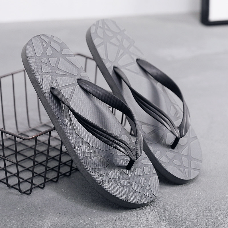 人字拖男士夏季防滑凉拖鞋个性韩版潮流夹脚室外沙滩鞋男凉鞋纯色,淘宝优惠券,粉丝福利购,淘宝优惠卷