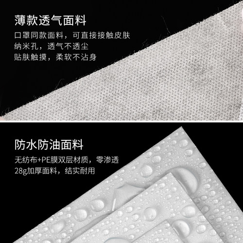 100张一次性床单开洞美容院专用按摩床防油防水带孔加厚隔脏垫单 - 图1