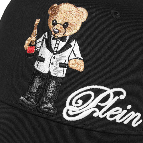 PHILIPP PLEIN  男女同款Teddy Bear棒球帽鸭舌帽 - 图1