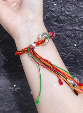 MUON LAKKE/明日香-原创eva人物印象手链生日礼物送男友轮回编绳