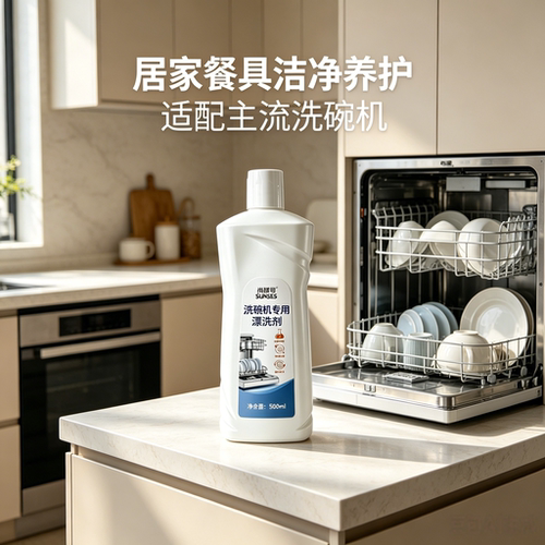 尚膳司洗碗粉洗碗机专用漂洗剂耗材亮碟剂光亮剂辅助剂强力催干剂 - 图3