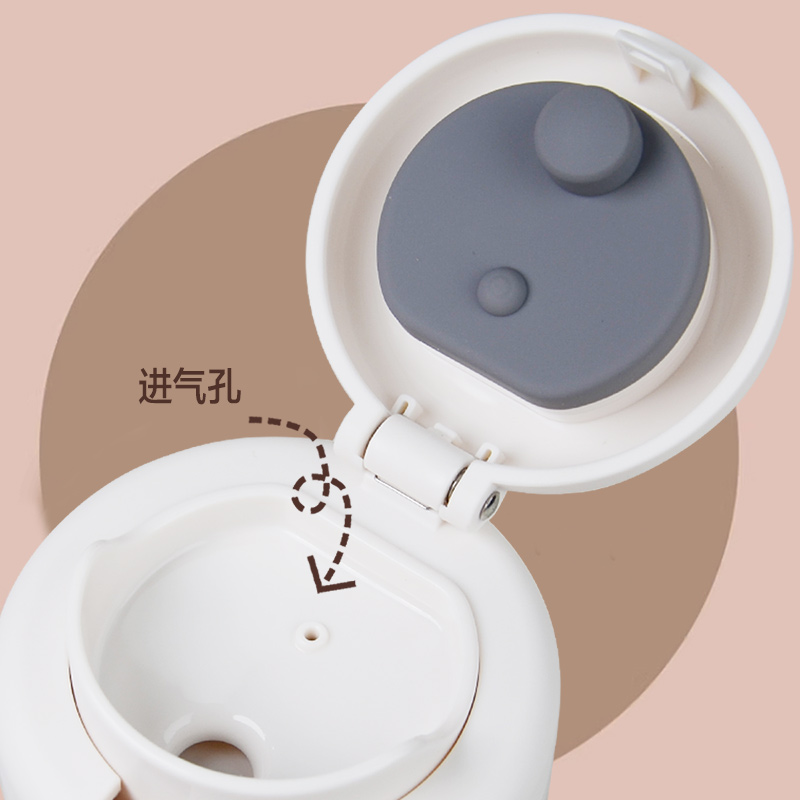 乐扣乐扣保温杯女2023新款高颜值小巧便携女生咖啡杯子学生随行杯