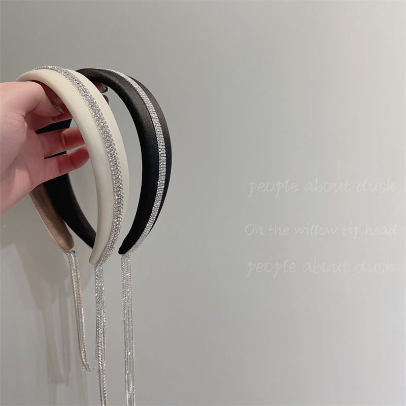 超仙气质bling ~水钻流苏发箍时髦 泡泡兔饰品发饰