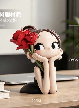小女孩摆件提升幸福感家居好物！