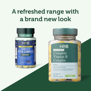 新版27年9月英国HB荷柏瑞维生素B族多种综合复合营养片B族vb维B - 图2