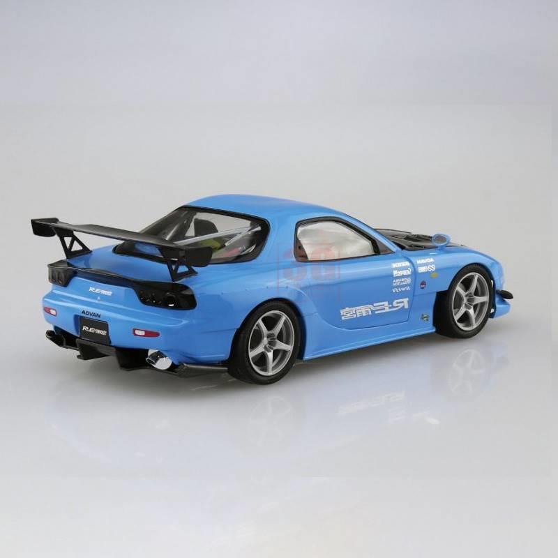 SS3G模型青岛社拼装车模 05626 RE雨宫FD3S RX-7 1/24新款新款-图0