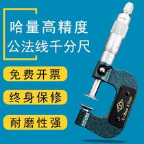 Hamlet Public Law Line micrometer disc micrometer 0-25-50-75-100mm gear disc type spiral micrometer