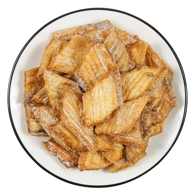 带鱼酥500g香辣带鱼海鲜鱼排片零食小吃小鱼干海味小吃特产下饭菜