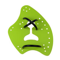 Axe style paddling palm for freestyle rowing training swimming hand webbing swimming equipment black XS code (children)