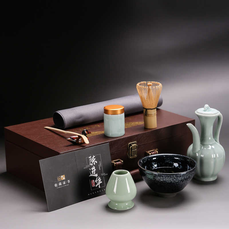 抹茶茶碗 小倉寅介 茶道 紫陽花 茶道具 裏千家 白 茶碗 御本手