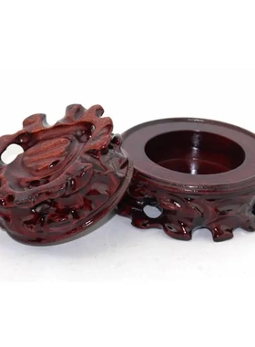 葫芦水晶球底座球形摆件圆球底托