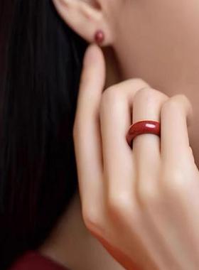 2026朱砂戒圈戒指 高含量紫金砂 【花果山发货】（国庆献礼）