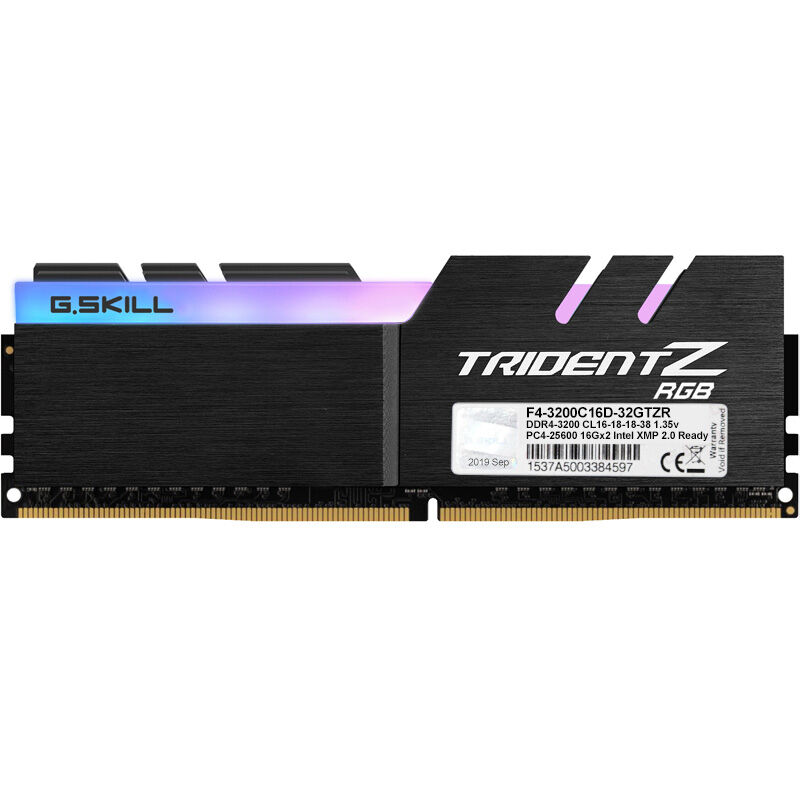 芝奇（G.SKILL）32GB(16G×2)套装DDR43200频率台式机内存条 - 图1