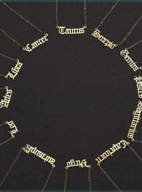 3Pcs/set12ZodiaSignN