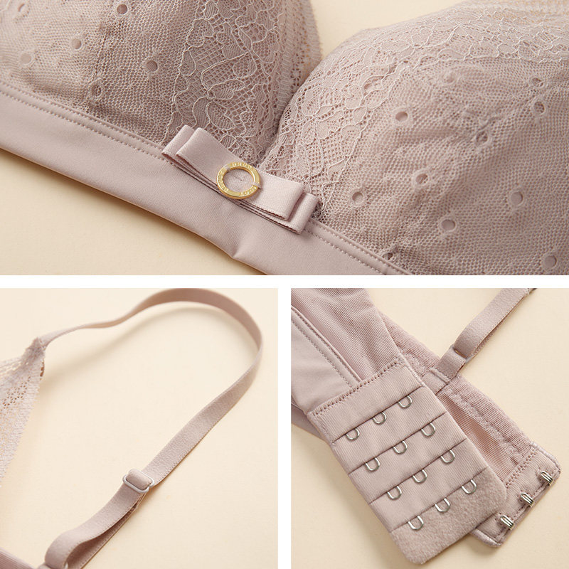 梧桐花开性感法式小胸女生聚拢文胸 梧桐花开内衣文胸