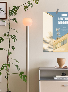 淡蓝色英文风景海报装饰画单独画芯未装裱不含带外框ins奶油风