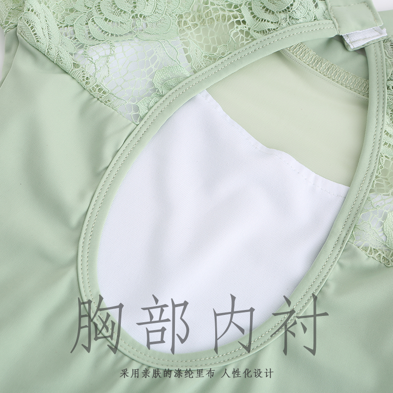 舞越儿童舞蹈服女夏蕾丝拼接形体服练功服女童芭蕾舞服女孩跳舞服 - 图2