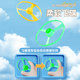 Cat Toy Frisbee Bamboo Dragonfly Cat Funny Stick Cat Self-Happiness and Boredom Relief Artifact Cat Ejection Tour Physical Consuming Supplies