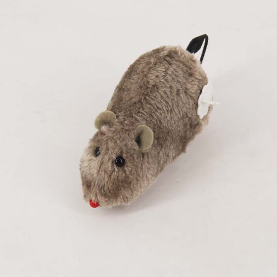 Cat toy wind-up mouse cat toy wind-up plush simulation electric remote control mouse kitten to amuse the cat