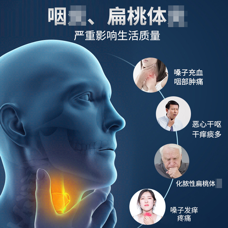 祖医堂咽扁康冷敷贴咽贴慢性咽正品 北宁堂医药膏药贴（器械）