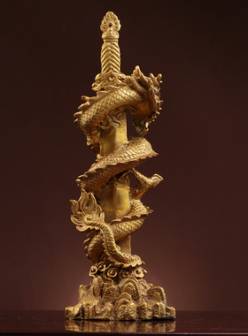 纯铜招财风水家居客厅玄关装饰品