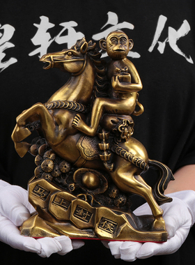 马上封侯猴子旺事业装饰品送领导