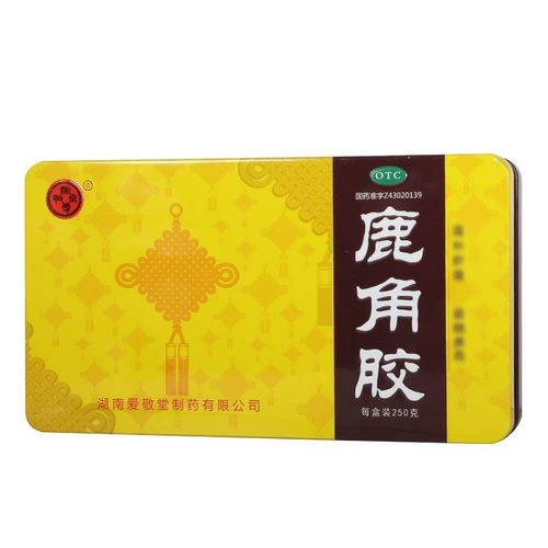 Хороший период эффективности] Ai jingtang рога 250 г/ящик тоническая печень, польза для почек, сущность, кровь, талия и колен