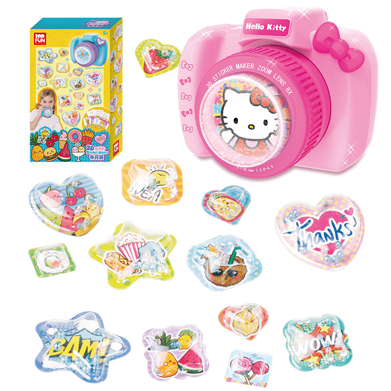  hellokitty壹百分手工创意粘贴类