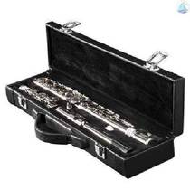 Play grade 16 holes long flute assay exam nickel plated silver 16 holes E key C tuning instrument Long flute Atlantic instrument