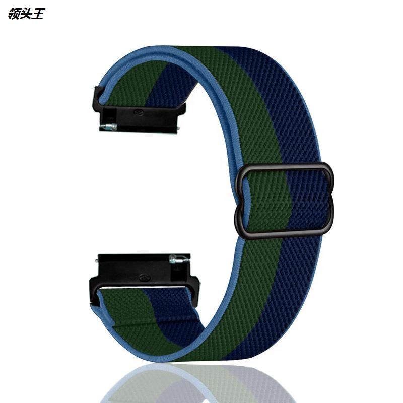 适用华为huawei Watch2 GT2E手表带42mm46mm编织弹力尼龙表带厂家