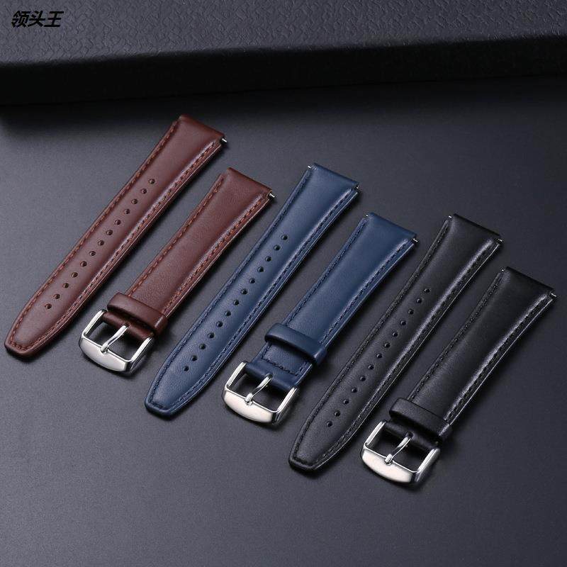 适用华为GT系列手表牛皮头层意大利牛皮手表表带真皮表带