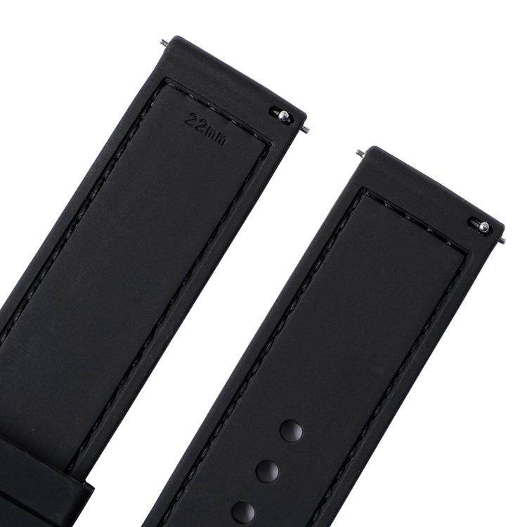 快拆设计20mm22mm尼龙贴硅胶表带 适用Amazfit/三星/华为手表表带