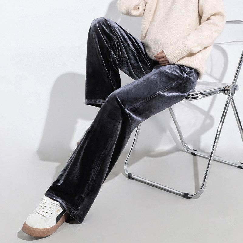  翎露孕妇直筒裤