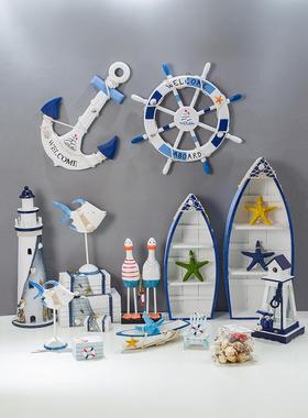 采购产品地中海装饰饰品，船柜，灯塔小家具，海洋风格海滩主题活