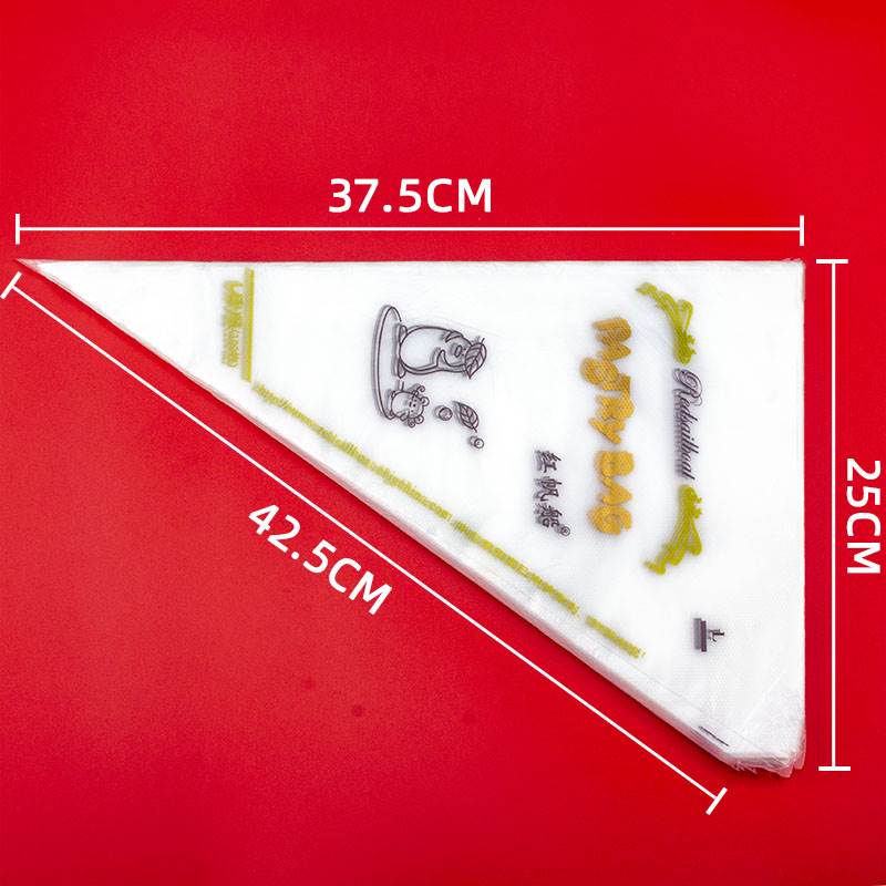 包邮红帆船一次性塑料裱花袋100个(加厚)蛋糕挤花裱花袋小中大-图1